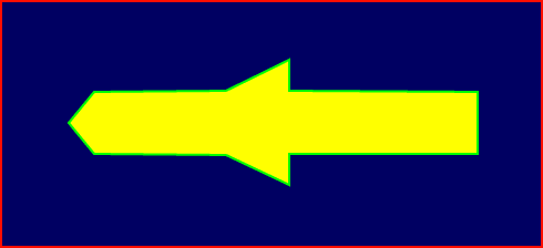 Missile anguleux
