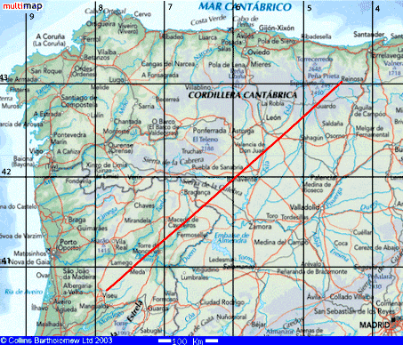 Trajectoire plus courte et moins inclinée