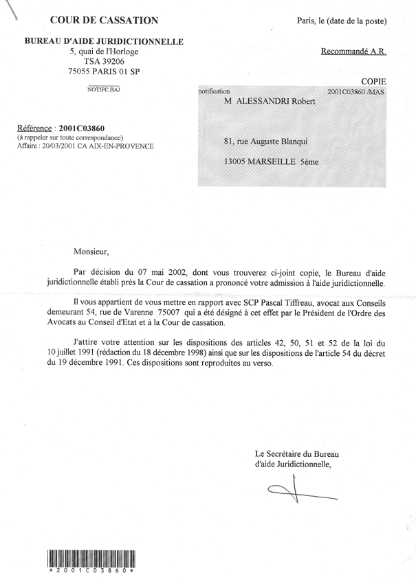 Décision du 7 mai 2002